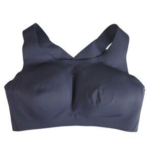 Lululemon Sports Bra Blue Midnight 34DD Enlite Seamless Full Coverage Weave Back